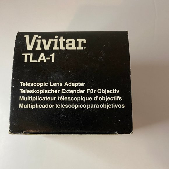 Vivitar TLA-1 Telescopic Lens Adapter With Manual & Box Case - Picture 3 of 8